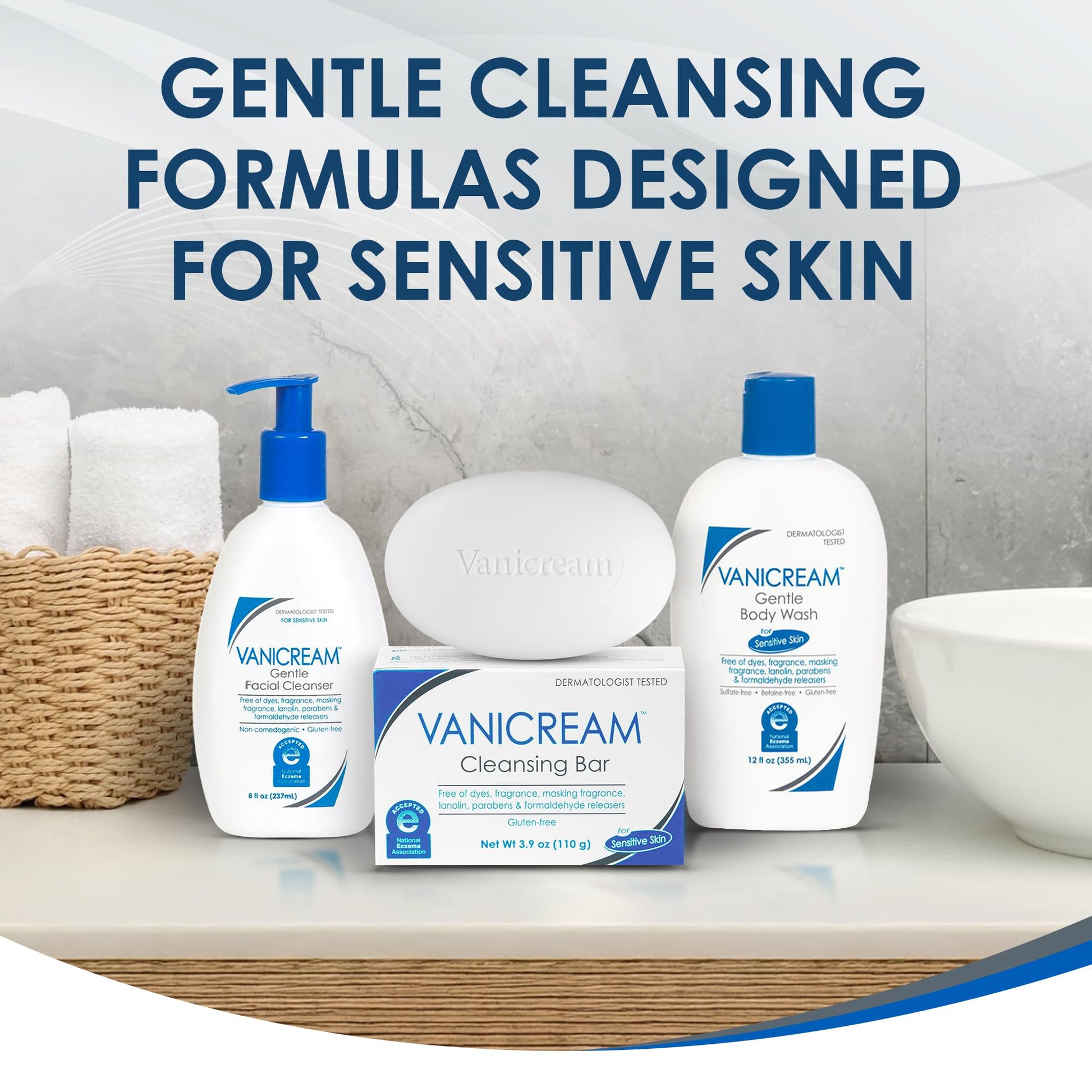 Authentic USA imported gentle cleansing soap pack of twelve bars