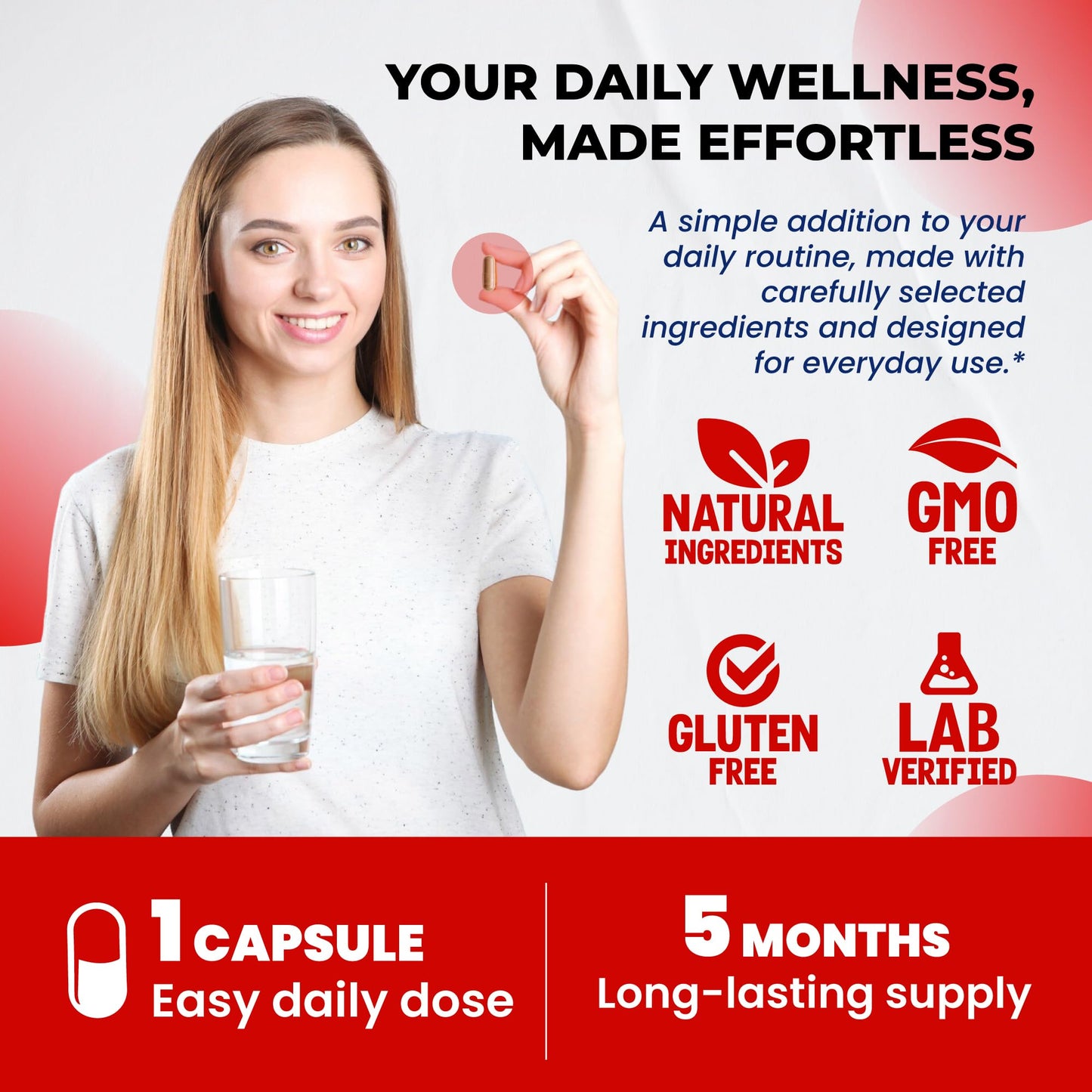 Ultra Herbs blood sugar and liver support bottle containing 150 capsules.