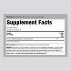 Piping Rock St Johns Wort Alcohol Free Supplement bottle displaying nutritional information and ingredients label.