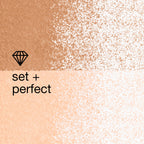 Clinique face powder swatch showing invisible blend shade