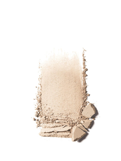 Clinique Stay Matte pressed powder compact open showing product texture