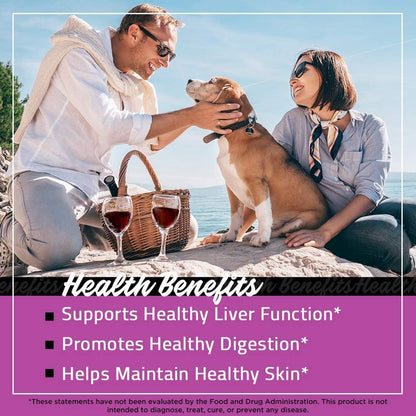 FarmHaven liver support dietary supplement showing USA manufacturing and USDA Organic certifications.