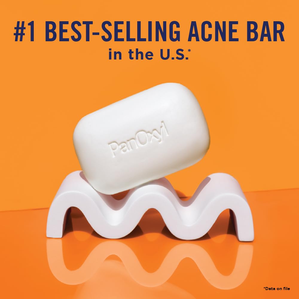 Authentic imported PanOxyl maximum strength body wash bar soap-free formula