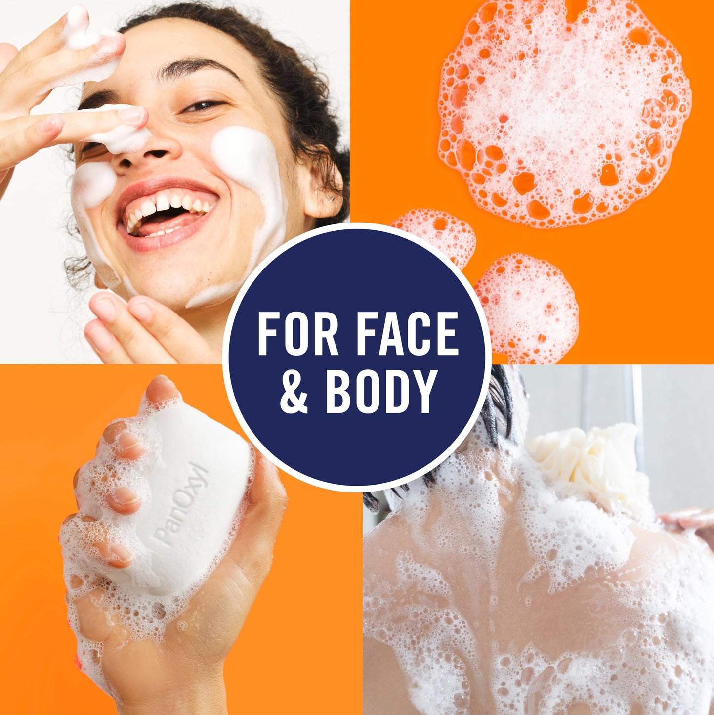 Vegan PanOxyl benzoyl peroxide cleanser bar for acne prone skin