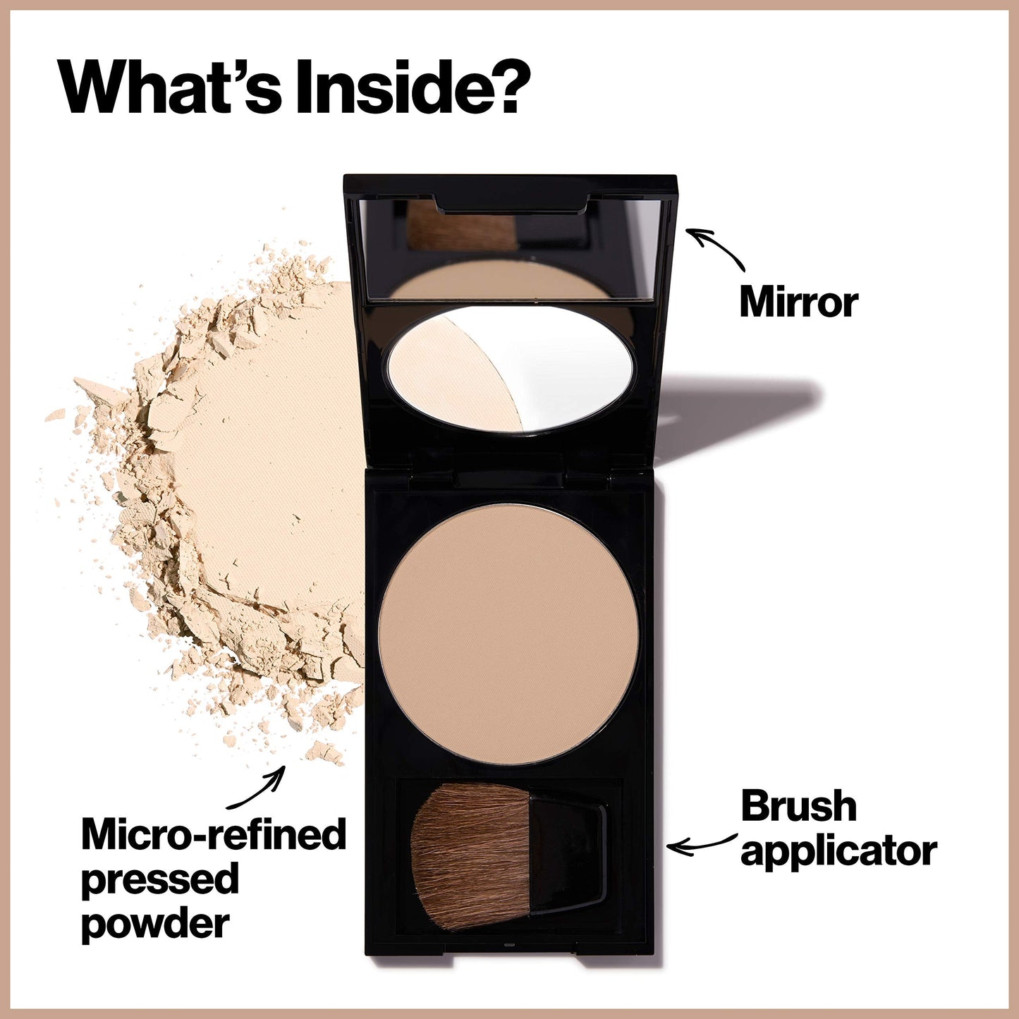 Close up of Revlon PhotoReady Blurring Powder shade 020 Light Medium