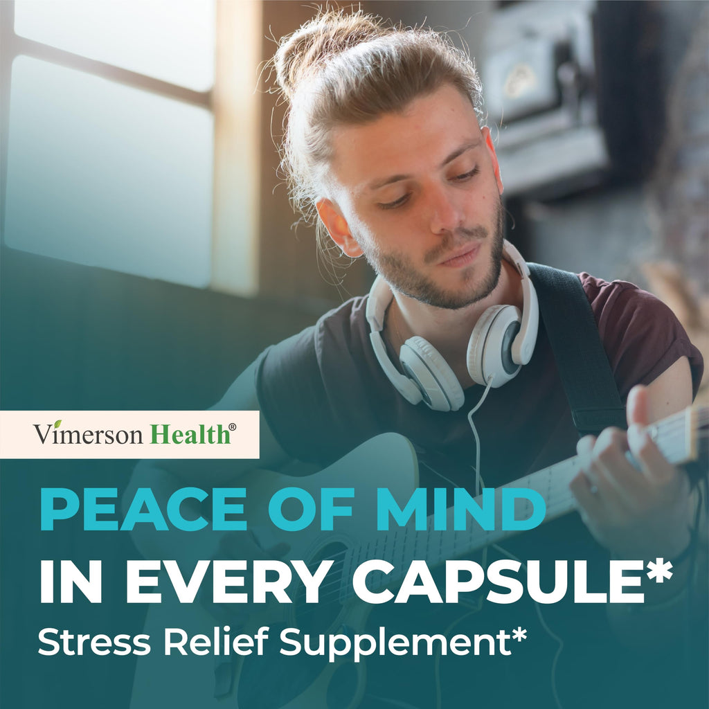 Vimerson Health Stress Relief lifestyle view representing relaxation and emotional balance support