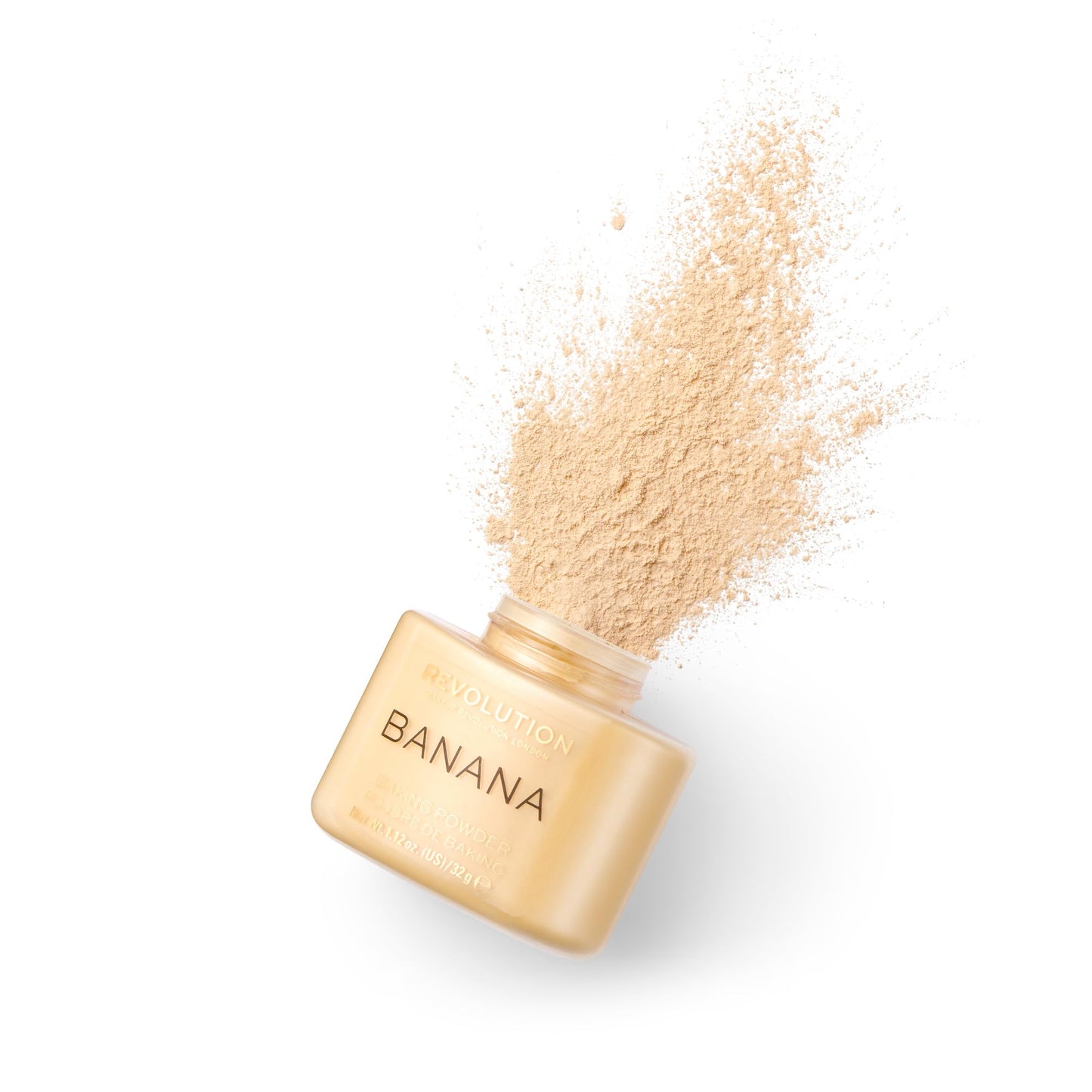 Application of Revolution banana powder on skin