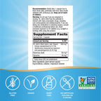 Nature's Way St. John's Wort 90 vegan capsules supplement label