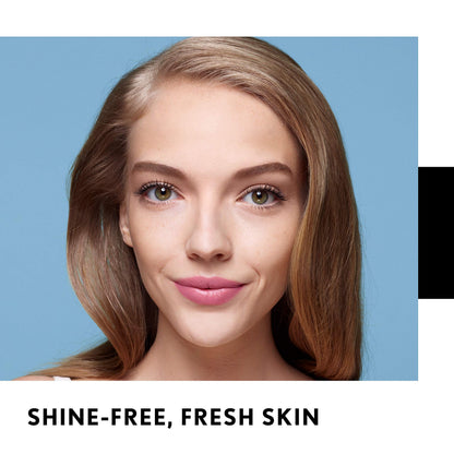 Back label of Covergirl Clean Matte pressed powder ingredients