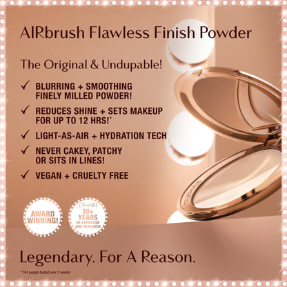Charlotte Tilbury Airbrush Flawless Finish powder packaging back side