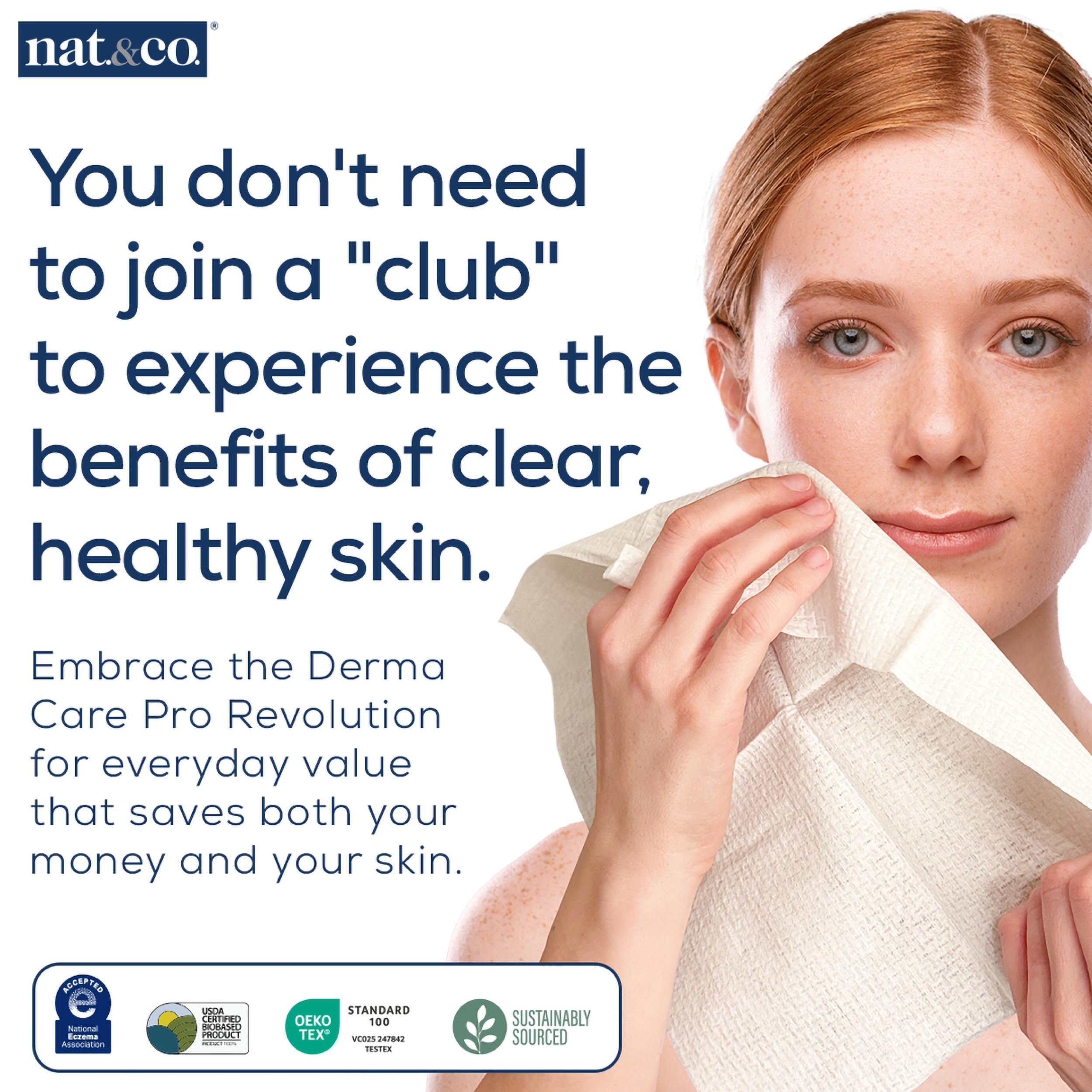 Extra large disposable face towel texture detail