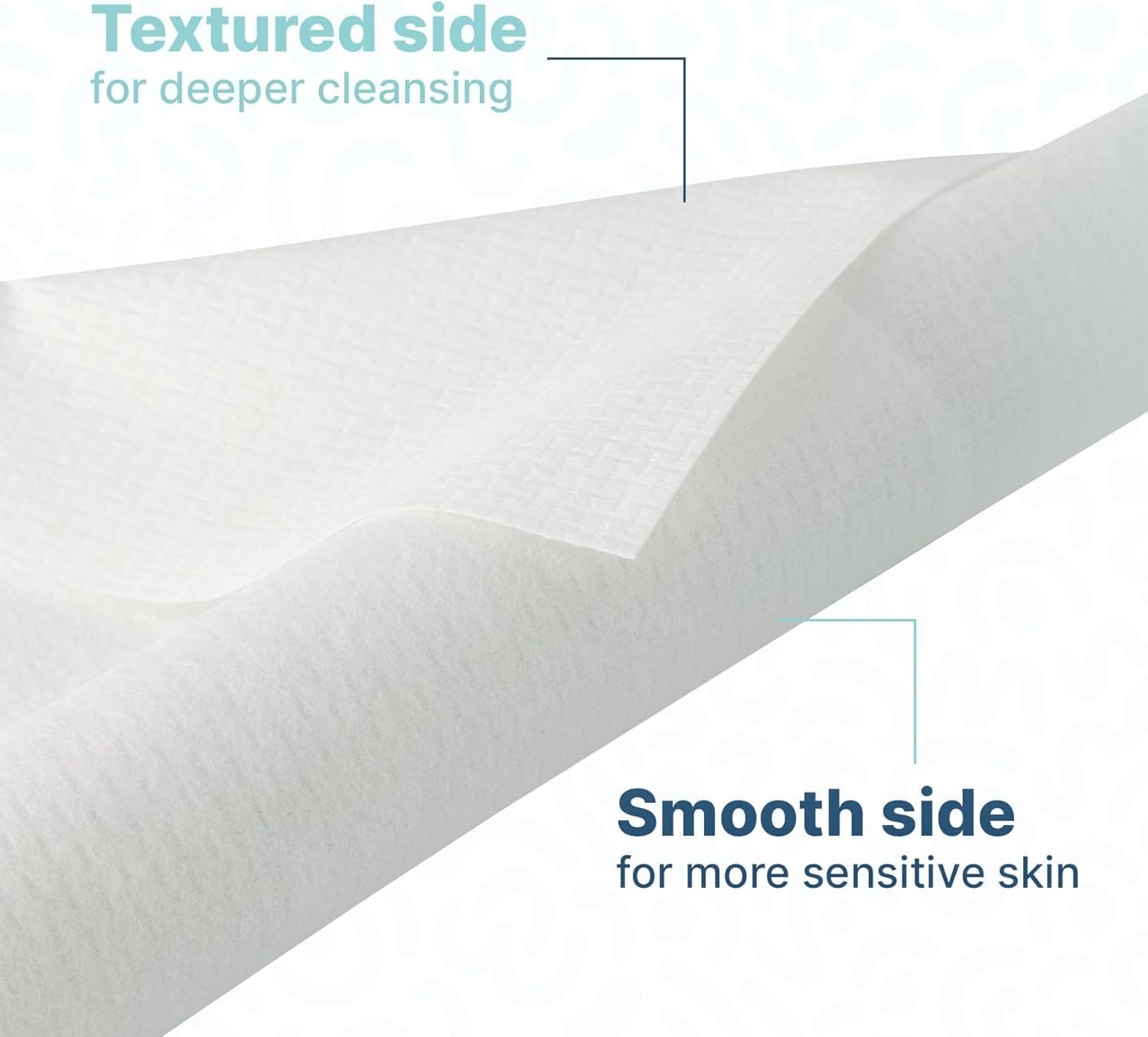 Comparison of Nat.&Co. biobased towel size in hand