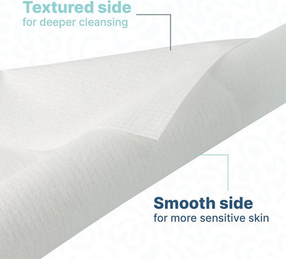 Comparison of Nat.&Co. biobased towel size in hand