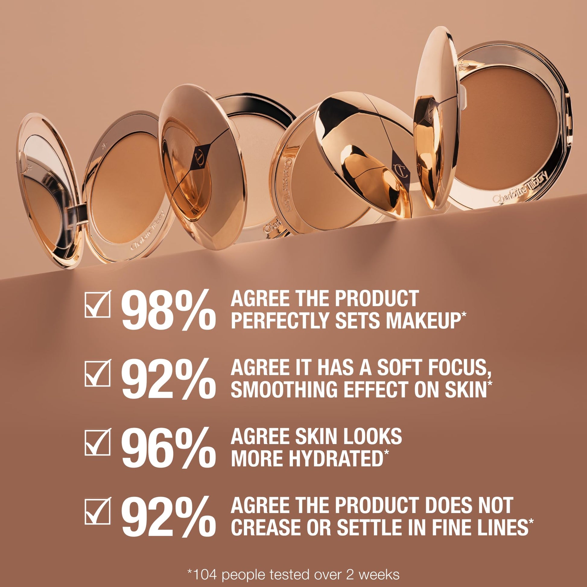 Professional face makeup setting powder by Charlotte Tilbury