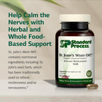 Standard Process St Johns Wort IMT dietary capsules expiration date and batch code details