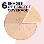 Rimmel London Stay Matte Pressed Powder back label showing ingredients