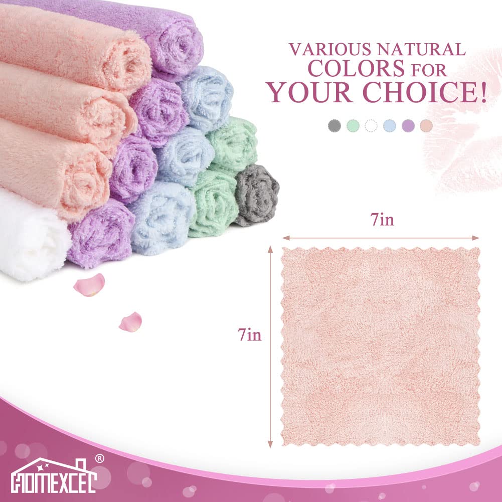 Homexcel coral velvet cleansing cloth lifestyle arrangement