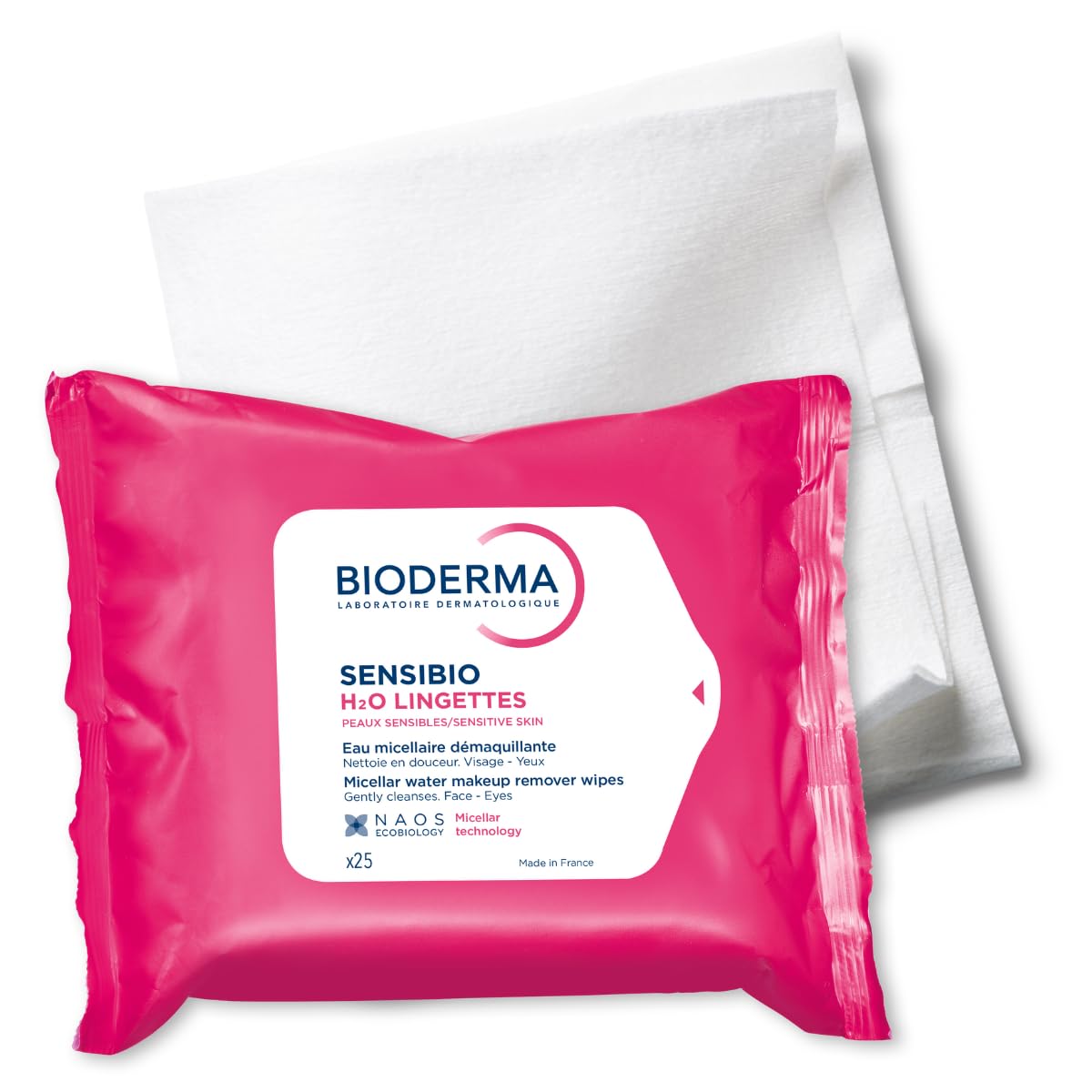 Bioderma Sensibio H2O wipes for sensitive skin