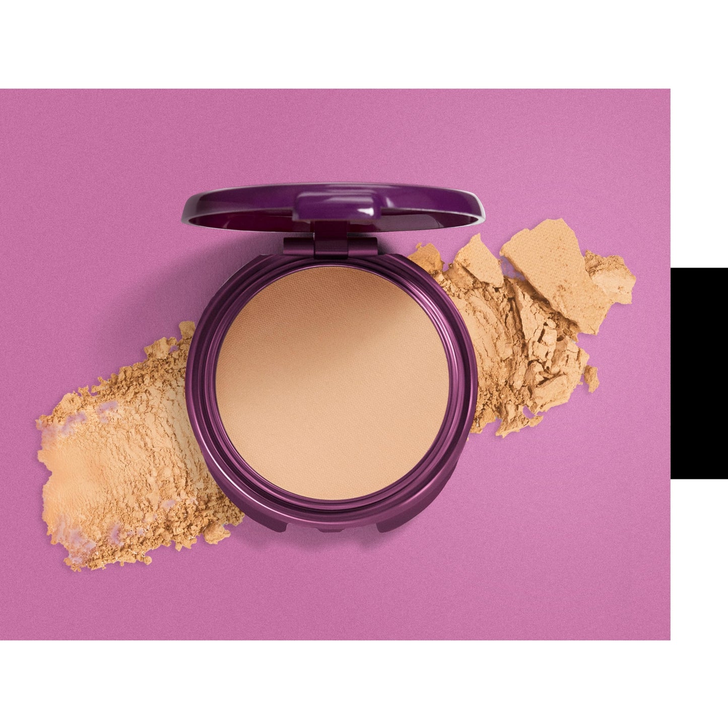 Covergirl pressed powder compact back label information
