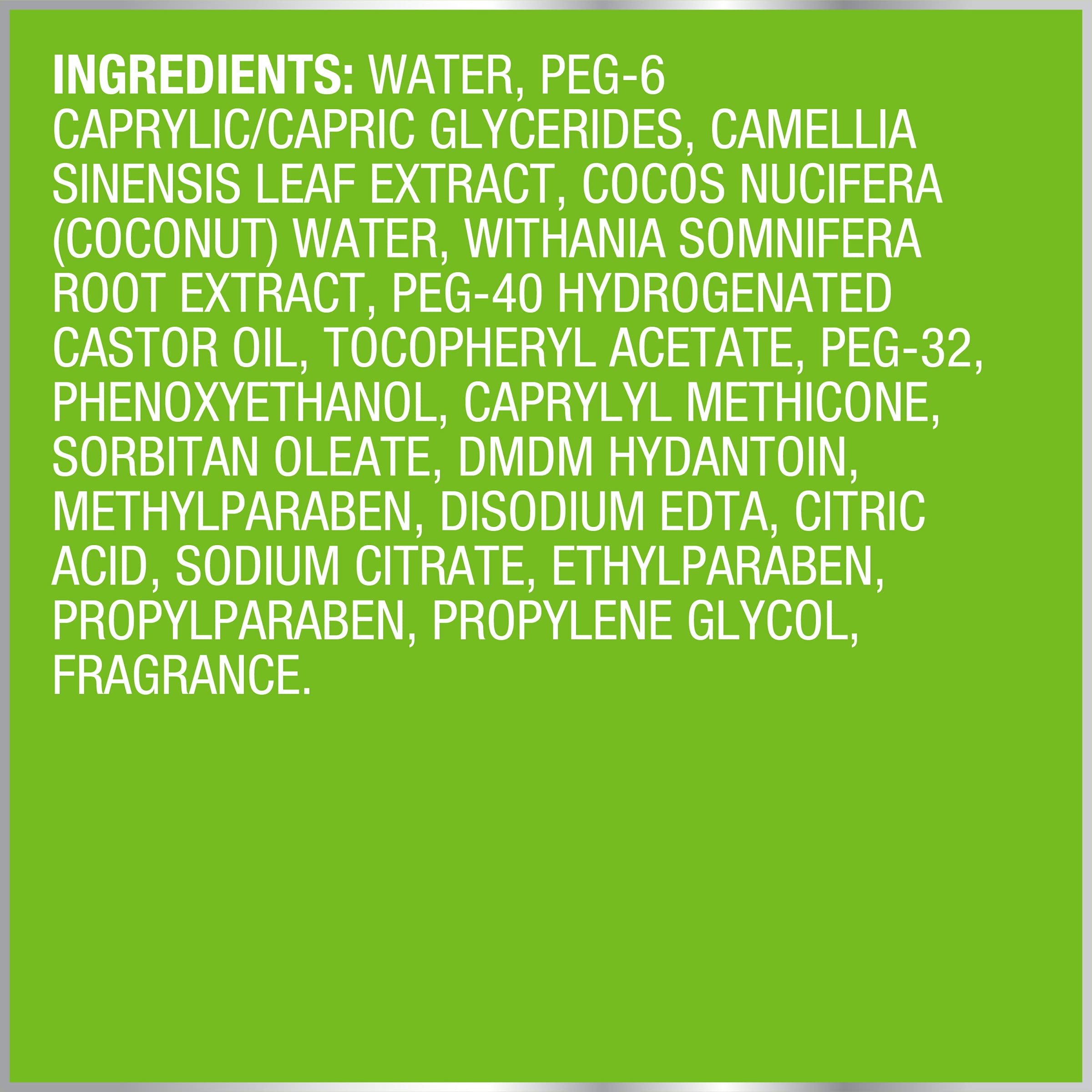 Back of Bioré makeup removing wipes packaging showing instructions