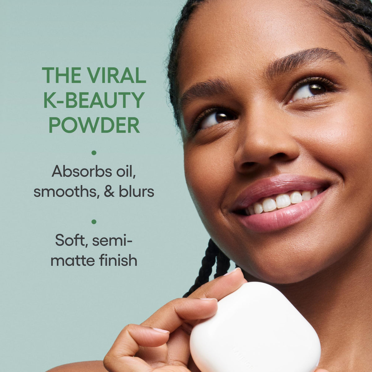 Laneige Neo Essential Blurring Finish Powder soft velvet puff applicator
