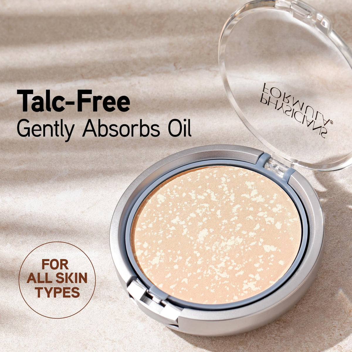Physicians Formula translucent powder compact open view