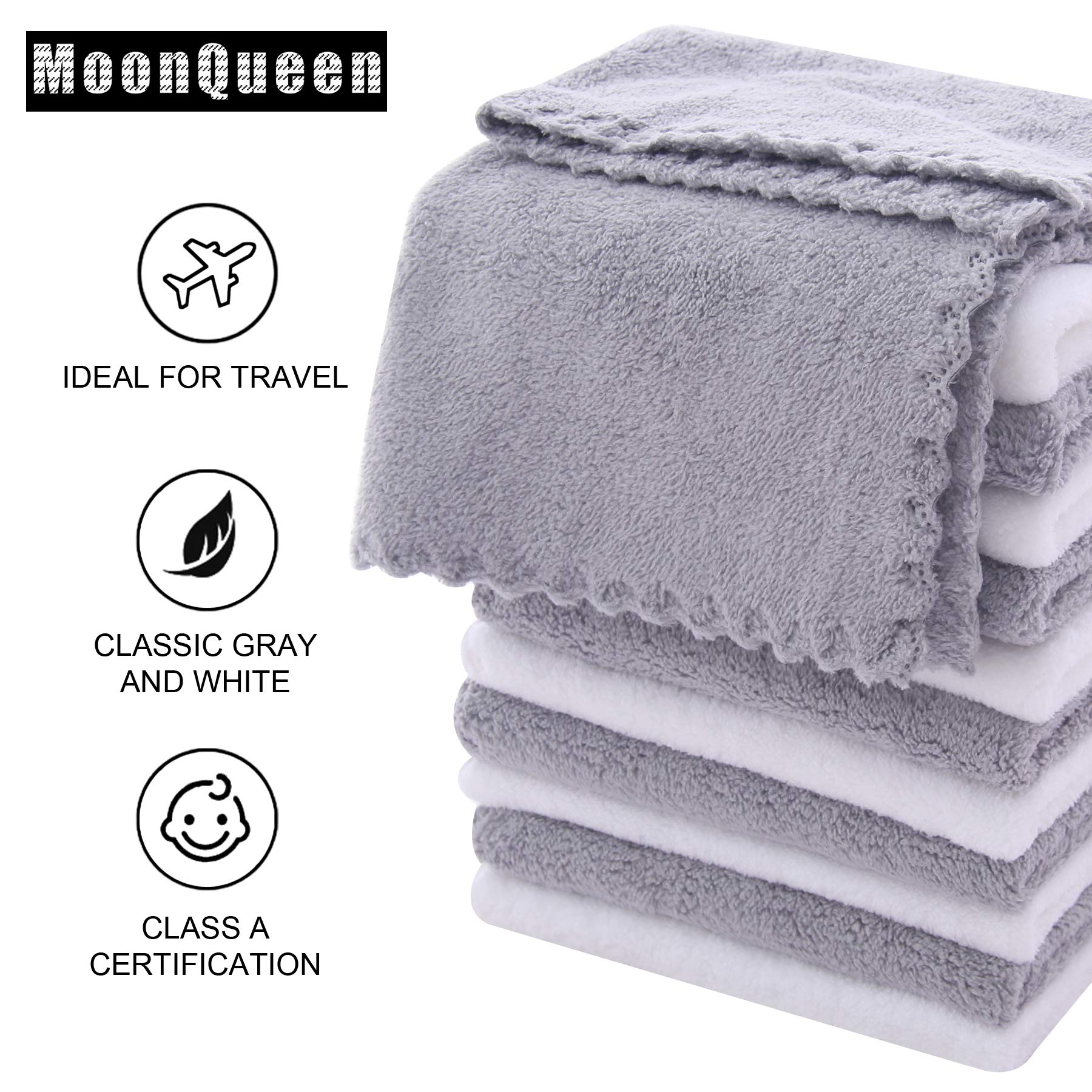 Moonqueen facial cloths for travel and skincare routine