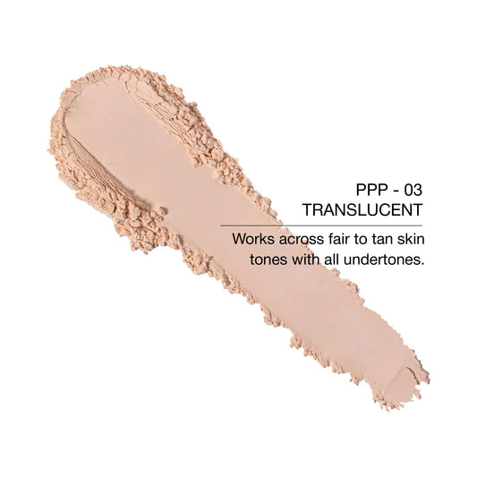 KimChi Chic Beauty powder container with heart sifter detail