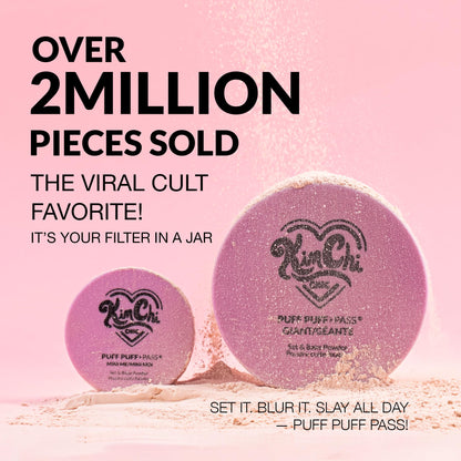 KimChi Chic Beauty Puff Puff Pass loose powder and included puff