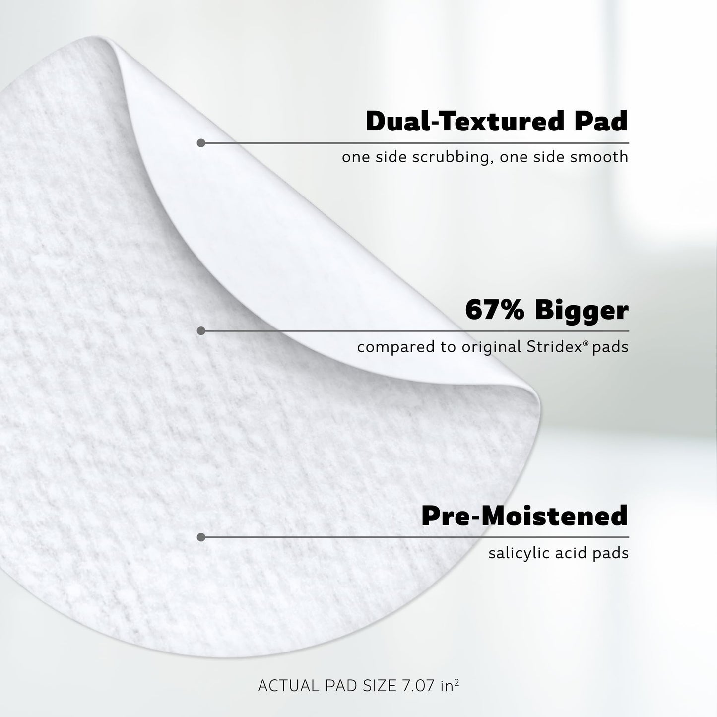 Stridex alcohol-free face and body exfoliating pads