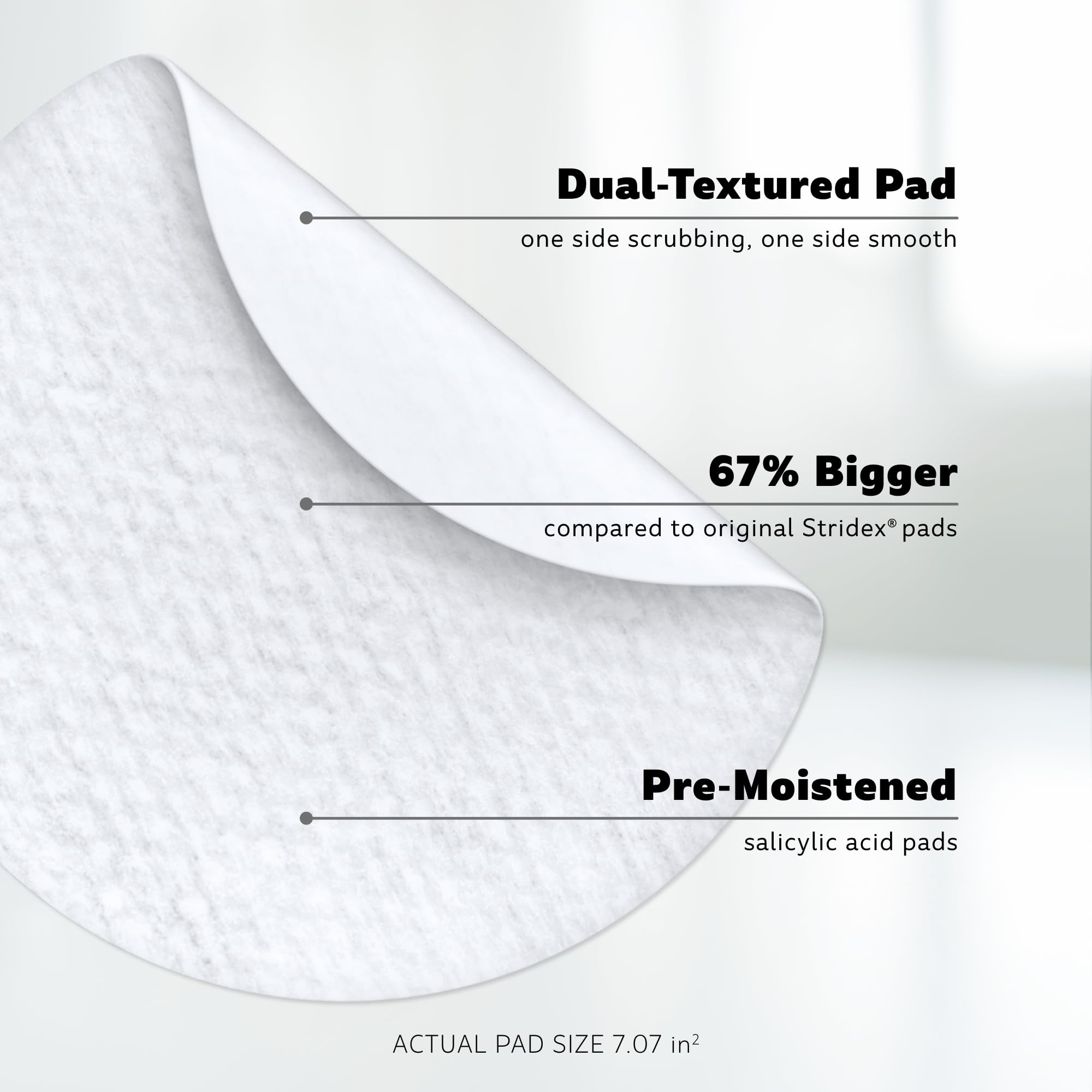 Stridex alcohol-free face and body exfoliating pads