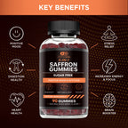 Effective Nutra sugar free saffron supplement nutritional facts panel and ingredient list