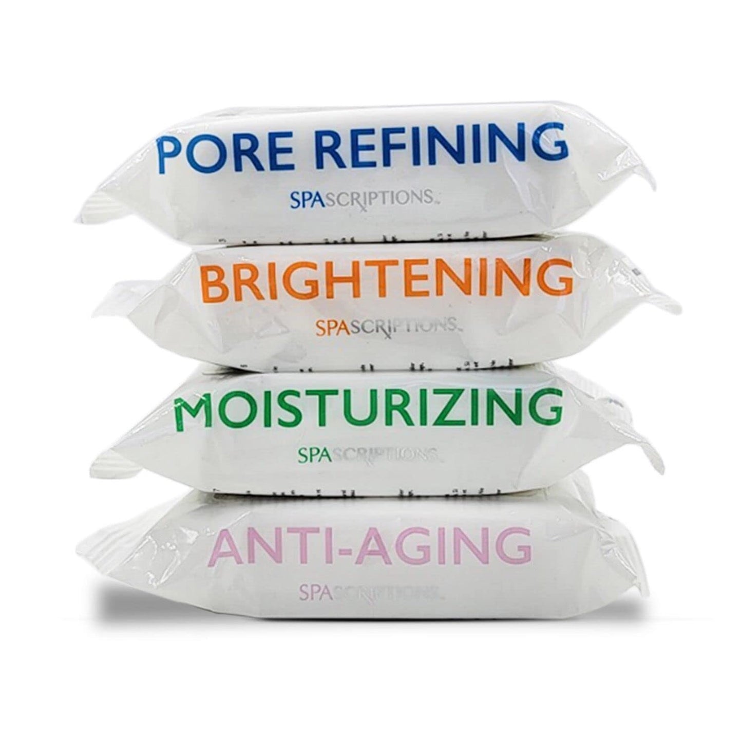 SpaScriptions brightening vitamin C wipes package detail