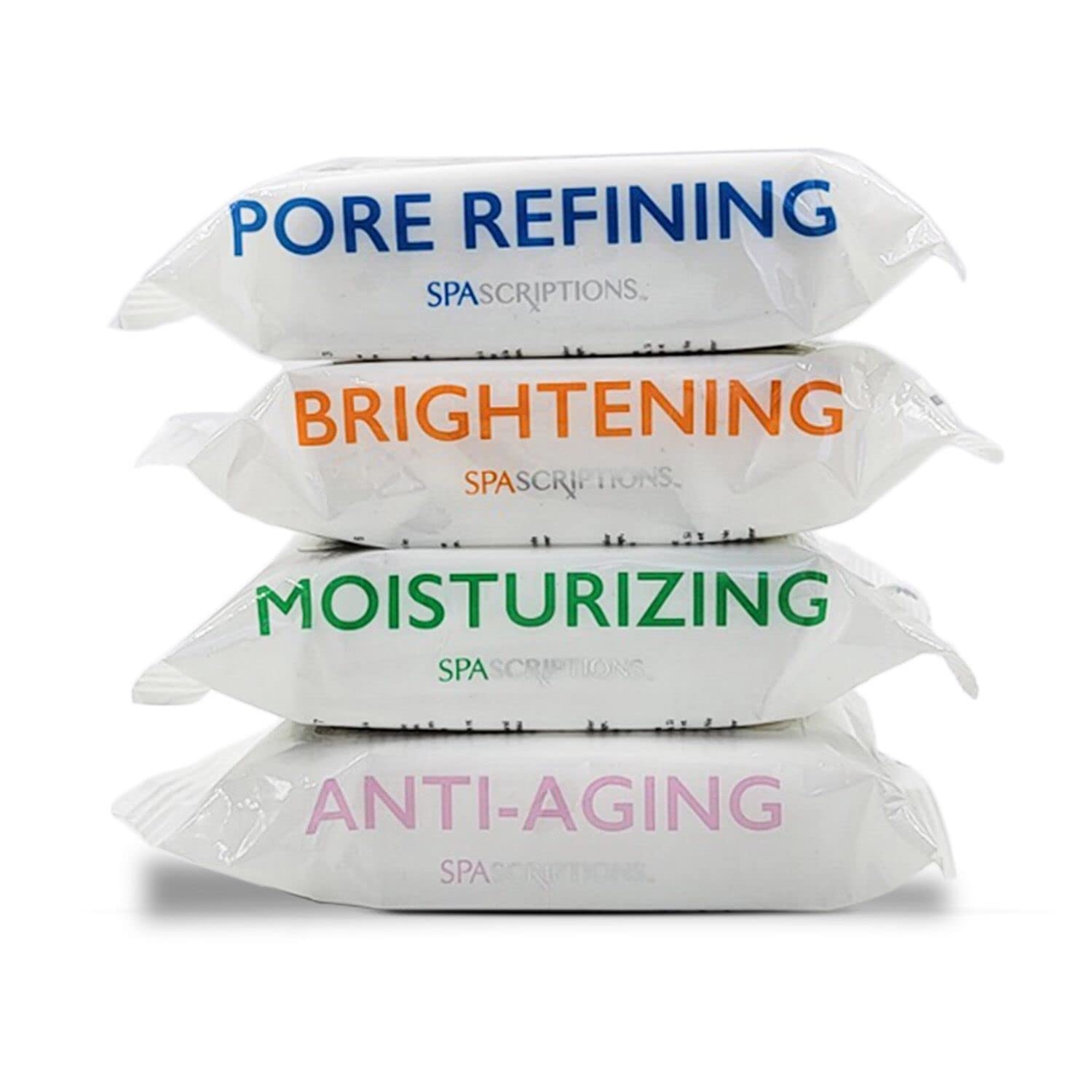 SpaScriptions brightening vitamin C wipes package detail