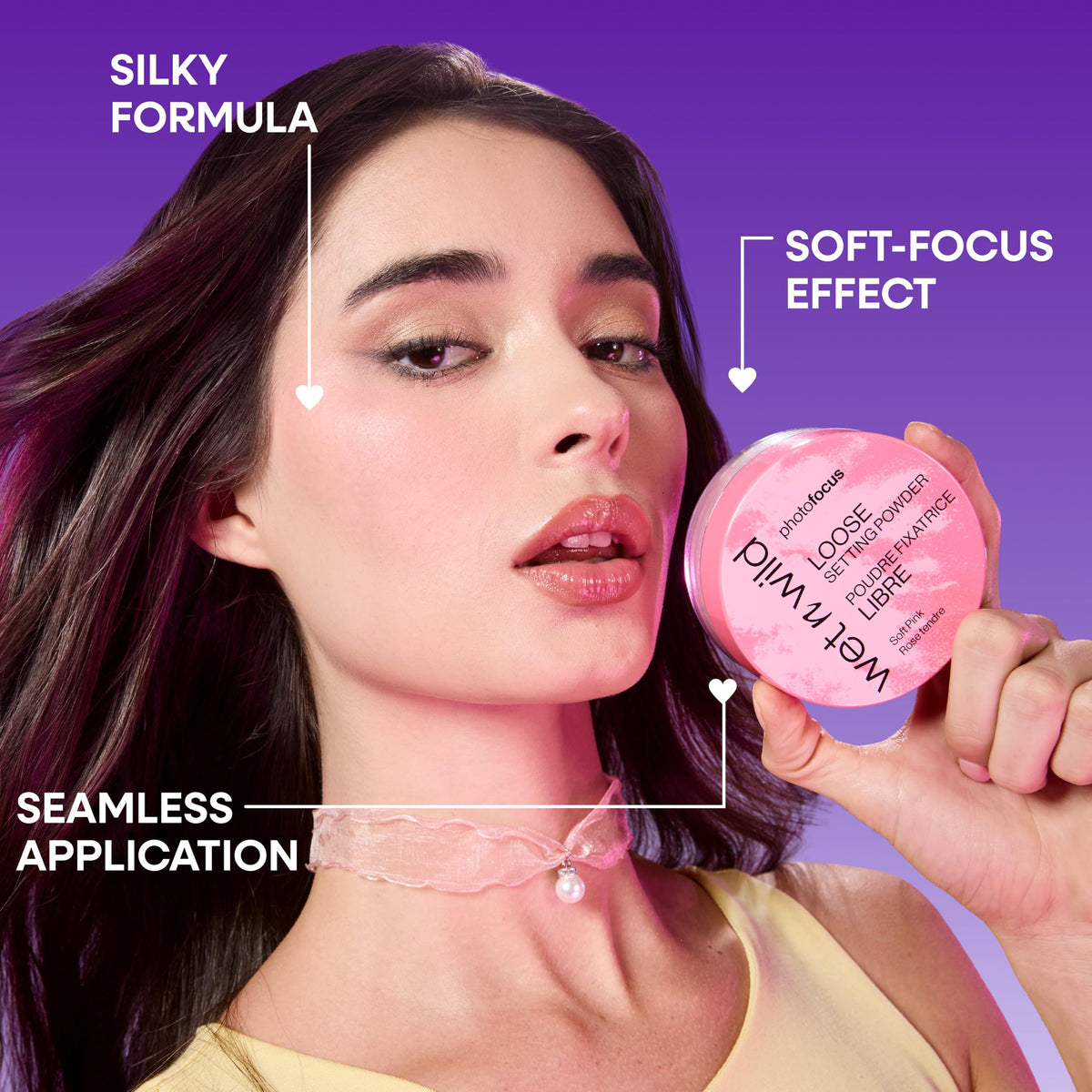 Wet n Wild Photo Focus powder side profile showing 20 grams size