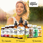 USA imported authentic Wild & Organic dietary supplement for emotional balance