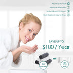 Jeffsun facial cleansing cloth bundle layout showcasing all six pieces