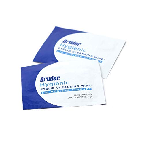 Bruder eye wipes packaging showing 30 count benefit