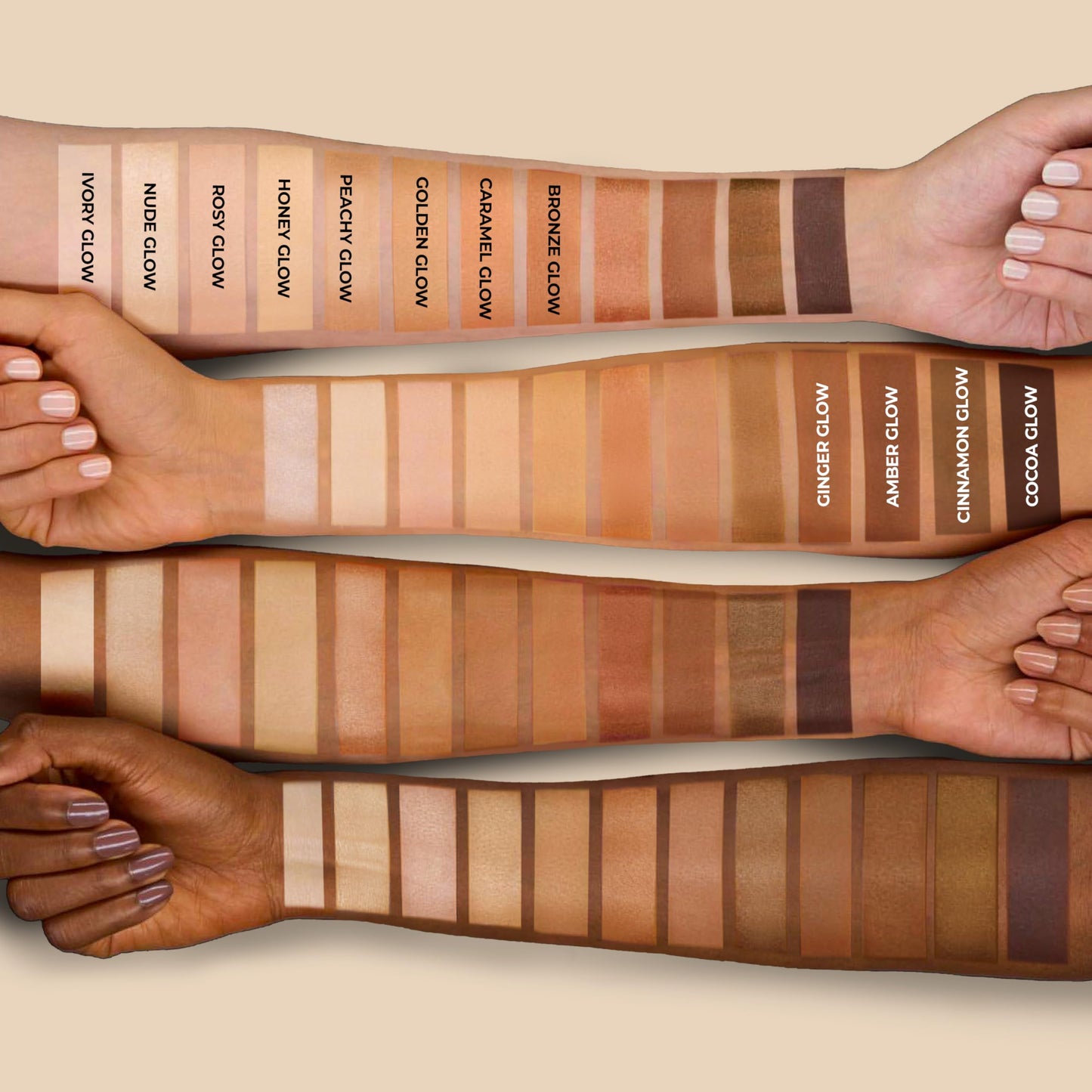 Absolute New York long lasting skin tint foundation tube highlighting the cruelty free logo.