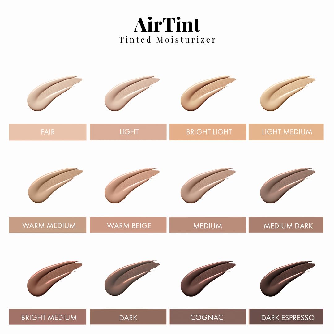 Jerome Alexander MagicMinerals AirTint bottle showing anti-aging benefits text