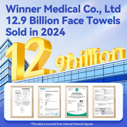 Winner biodegradable facial tissues detail view