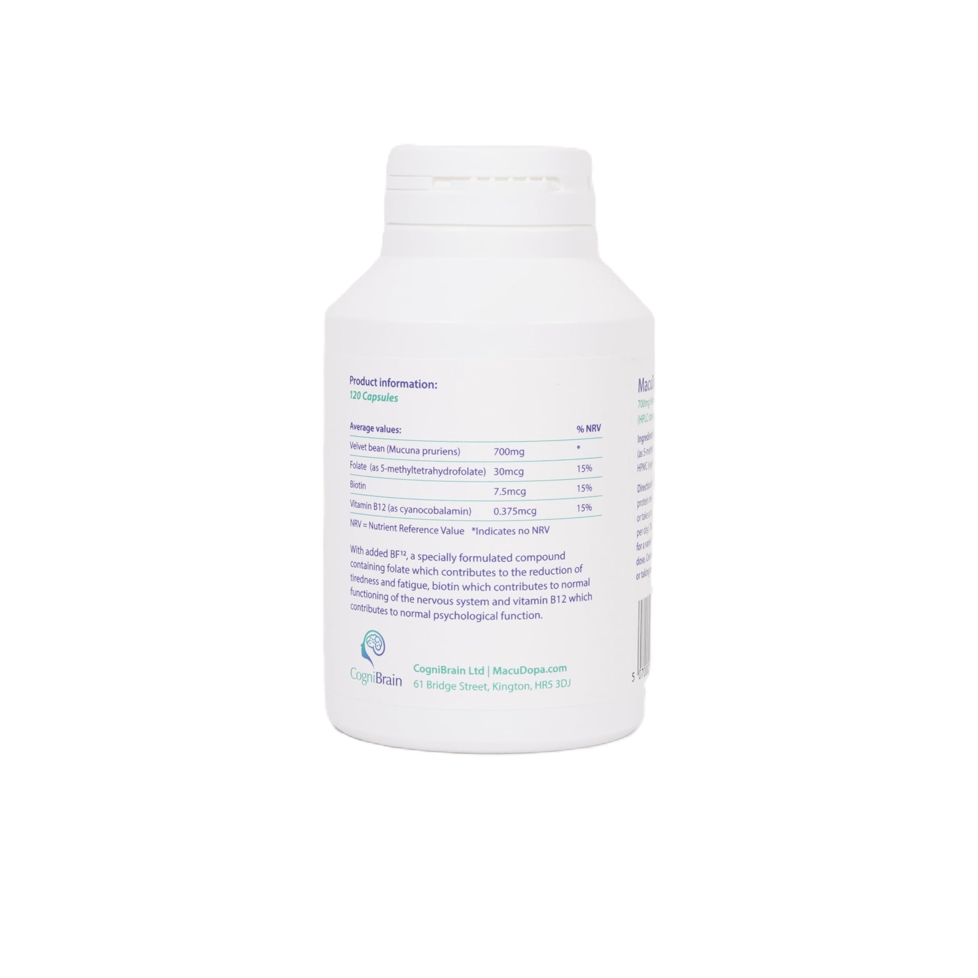 MacuDopa Day HPLC standardised Levodopa capsules for movement support