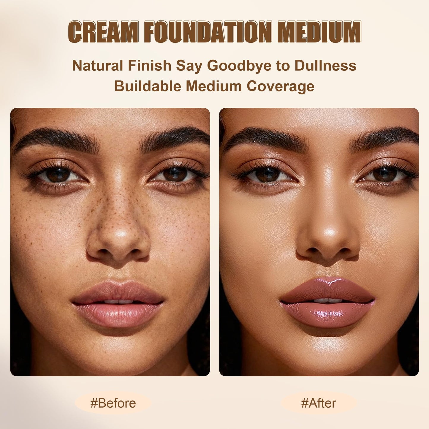 HECI BEAUTY Medium 03 tint balm stick displaying product texture close up