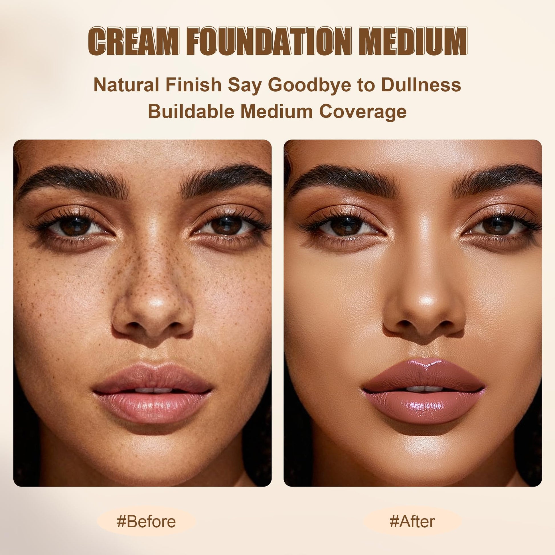 HECI BEAUTY Medium 03 tint balm stick displaying product texture close up