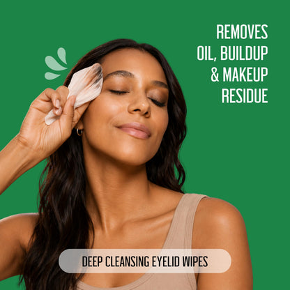 Purelid eyelid wipes individual sterile packaging