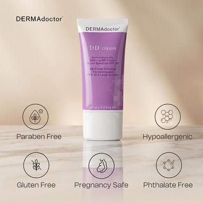 White Sapphire Complex self adjusting tint cream retail packaging.
