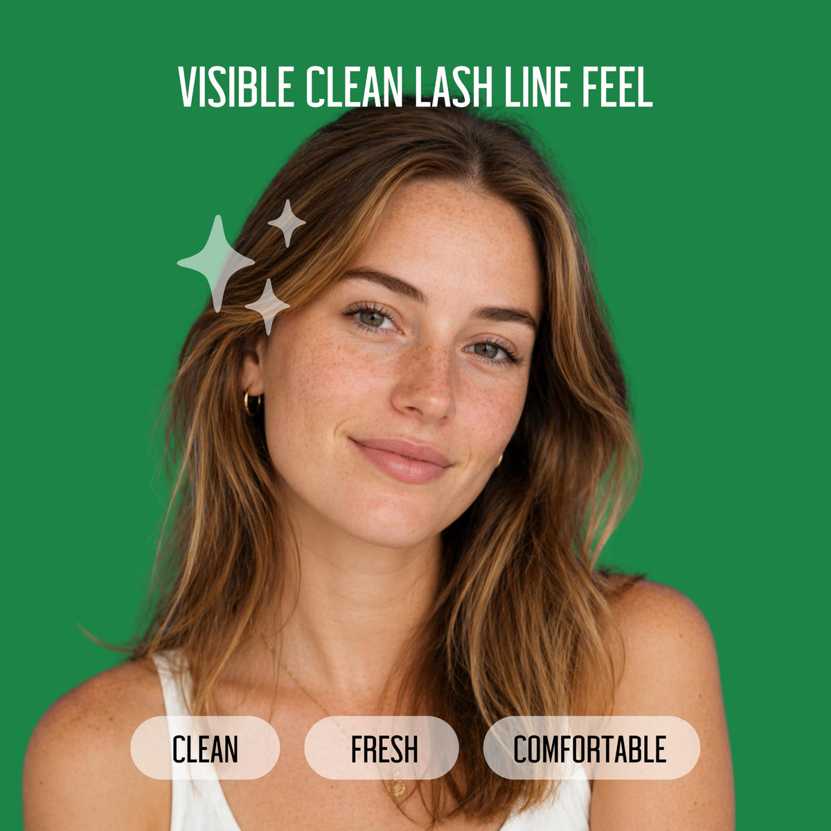 Purelid tea tree eyelid wipes lifestyle travel use demonstration