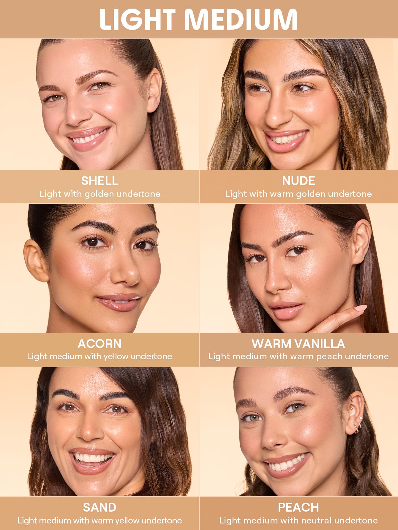 SHEGLAM daily wear dewy foundation bottle showing the clear product details and coverage specifications.