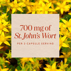Nature's Way St. John's Wort 180 vegan capsules bottle side view