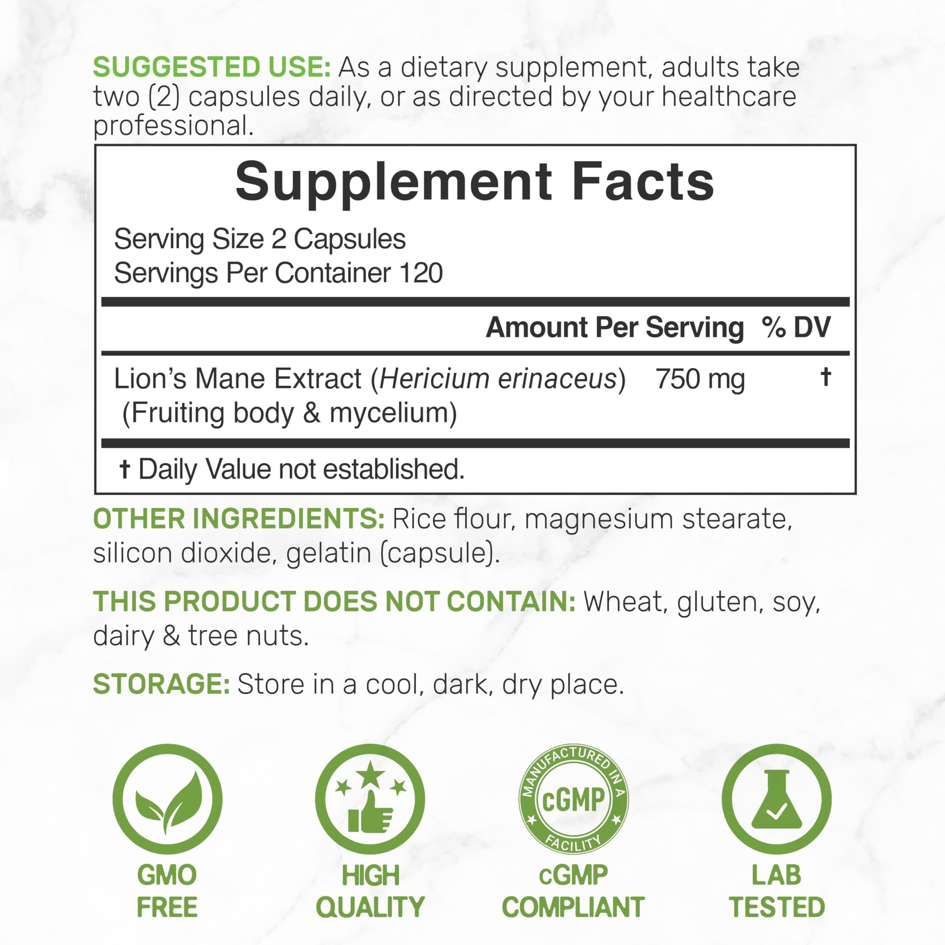 Side view of Deal Supplement bottle showcasing the two hundred and forty count capsule quantity